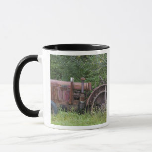 USA, Vermont, MANCHESTER: Antiker Ackerschlepper Tasse