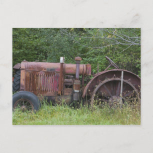 USA, Vermont, MANCHESTER: Antiquarischer Landwirts Postkarte