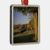 USA, Vermont, SüdWoodstock, Jenne Bauernhof an Silbernes Ornament (Rechts)