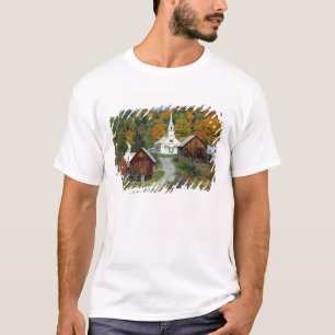 USA, Vermont, Waits River. Herbstlaub fügt hinzu T-Shirt