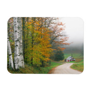 USA, Vermont. Zuckerhaus in der Nähe der Stadt Sou Magnet