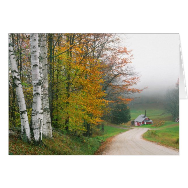 USA, Vermont. Zuckerhaus in der Nähe der Stadt Süd (Vorderseite (Horizontal))