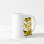 USA Veteran Kaffeetasse (VorderseiteRechts)