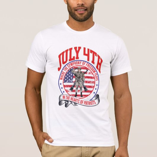 USA Veteran T - Shirt (Vorderseite)