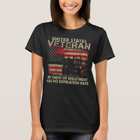 Usa Veteran T-Shirt (Vorderseite)