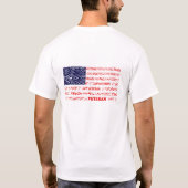 USA Veteran Tshirt (Rückseite)