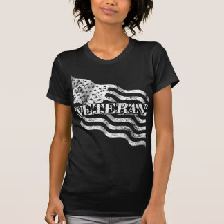 USA Veteran - weiß Vintag T-Shirt