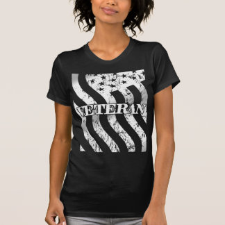 USA Veteran - weiß Vintag T-Shirt