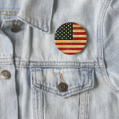 USA Vintag Grunge Flag Button (Beispiel)
