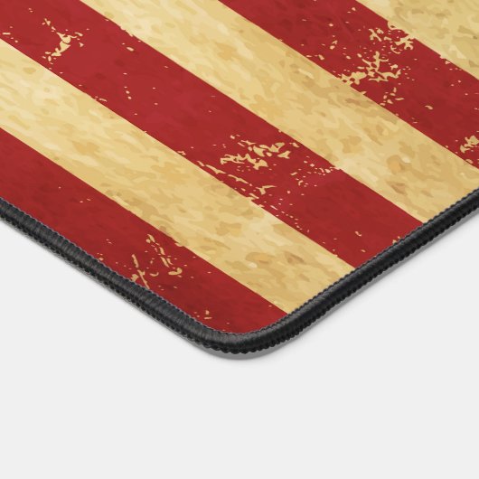 USA Vintag Grunge Flag Schreibtischunterlage (Ecke)