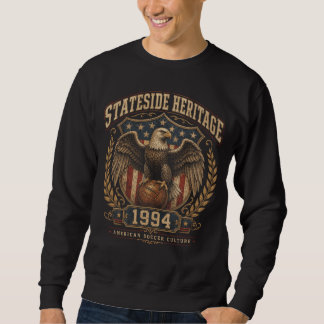 USA Vintage 1994 Fußball-Wappen Fan Sweatshirt