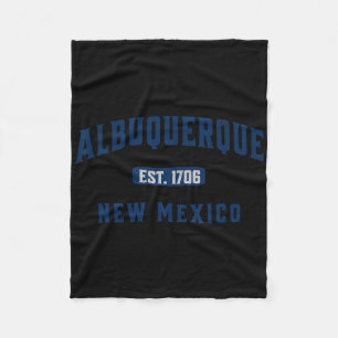 Usa Vintage Merch Souvenir Besuchen Sie Albuquerqu Fleecedecke