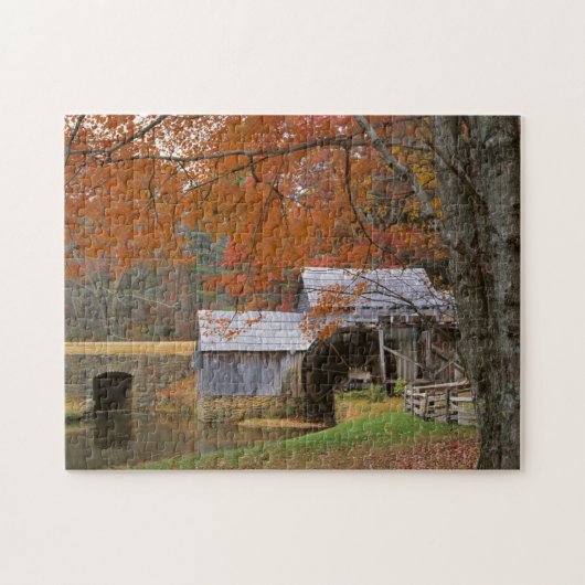 USA, Virginia, Blue Ridge Parkway, Herbst Puzzle (Horizontal)