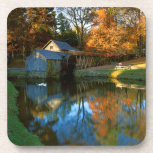 USA, Virginia, Blue Ridge Parkway, Mabry Mill Getränkeuntersetzer
