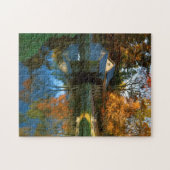 USA, Virginia, Blue Ridge Parkway, Mabry Mill Puzzle (Horizontal)