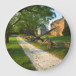 USA, Virginia, Fairfax County, Sully Plantation Große Wanduhr