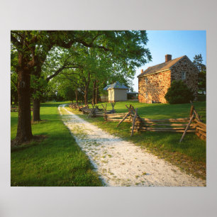 USA, Virginia, Fairfax County, Sully Plantation Poster