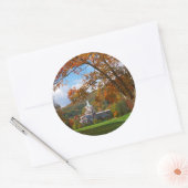 USA, Virginia, Hot Springs, The Homestead Runder Aufkleber (Umschlag)