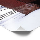 USA, Virginia, Landkreis Fairfax, Stall und Ahorn Fotodruck (Ecke)