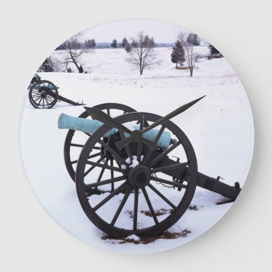 USA, Virginia, Manassas National Battlefield Große Wanduhr (Vorderseite)