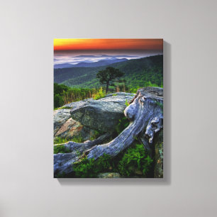 USA, Virginia, Shenandoah-Nationalpark. Leinwanddruck
