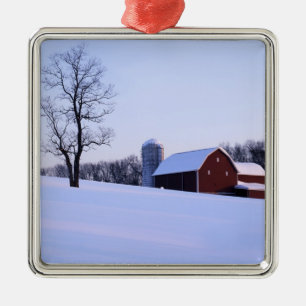 USA, Virginia, Shenandoah-Tal, Scheune Ornament Aus Metall