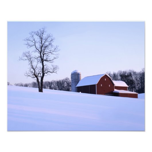 USA, Virginia, Shenandoah Valley, Barn Fotodruck (Vorne)