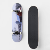 USA, Virginia, Shenandoah Valley, Scheune Skateboard (Vorderseite)