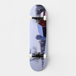 USA, Virginia, Shenandoah Valley, Scheune Skateboard