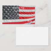 USA VISITENKARTE (Vorne/Hinten)