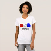 USA-Volleyball T-Shirt (Vorne ganz)