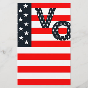 Usa Vote Briefpapier
