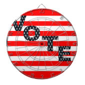 Usa Vote Dartscheibe (vorne)