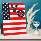 Usa Vote Fotoplatte (Seite)