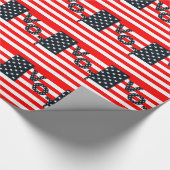 Usa Vote Geschenkpapier (Ecke)