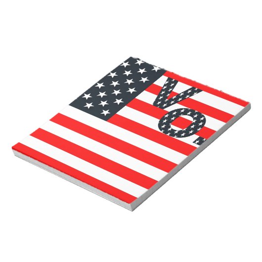 Usa Vote Notizblock (Rotiert)