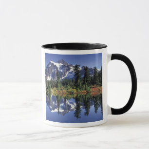 USA, WA, Heather Meadows RA. Mount Shuksan bei Tasse