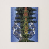 USA, WA, Heather Meadows RA. Mount Shuksan Puzzle (Vertikal)