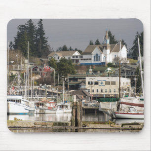 USA, Wa, Kitsap-Halbinsel. Malerische Stadt. Mousepad
