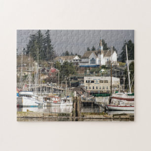 USA, Wa, Kitsap-Halbinsel. Malerische Stadt. Puzzle