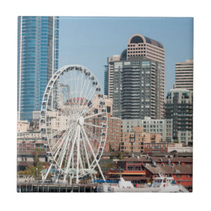 USA, Wa, Seattle. Kreuzfahrtschiff Argosy Harbour Fliese