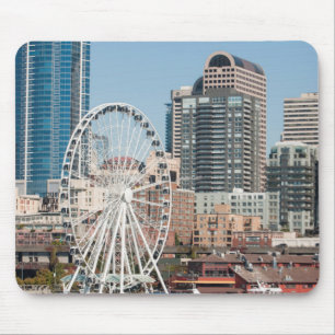 USA, Wa, Seattle. Kreuzfahrtschiff Argosy Harbour Mousepad