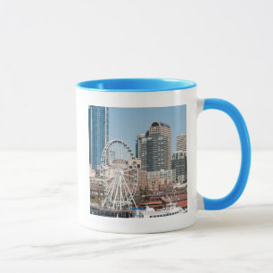 USA, Wa, Seattle. Kreuzfahrtschiff Argosy Harbour Tasse