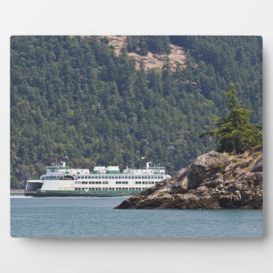USA, WA Washington Staat Ferries Fotoplatte