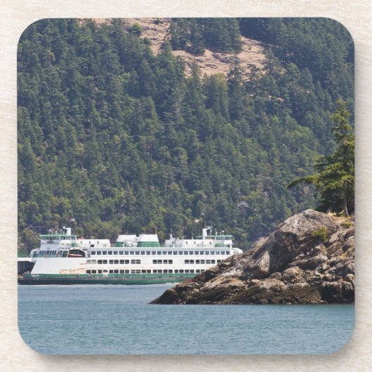 USA, WA Washington Staat Ferries Getränkeuntersetzer (Vorderseite)