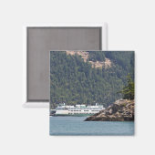 USA, WA Washington Staat Ferries Magnet (Vorderseite/Rückseite)