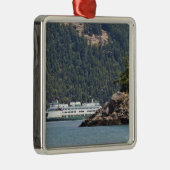 USA, WA Washington Staat Ferries Silbernes Ornament (Rechts)