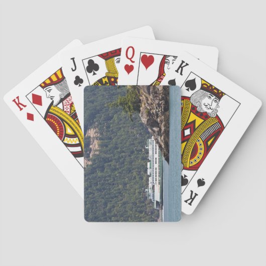 USA, WA. Washington Staat Ferries Spielkarten (Rückseite)