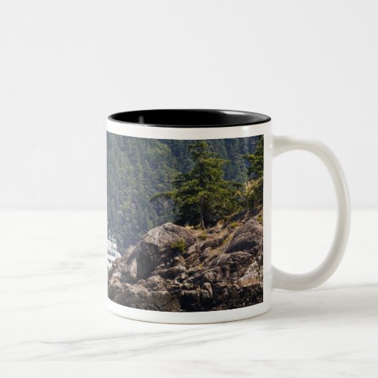 USA, WA. Washington-Staats-Fähren Zweifarbige Tasse (Rechts)
