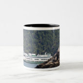 USA, WA. Washington-Staats-Fähren Zweifarbige Tasse (Mittel)